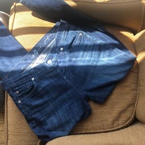 7 for all mankind high rise skinny
